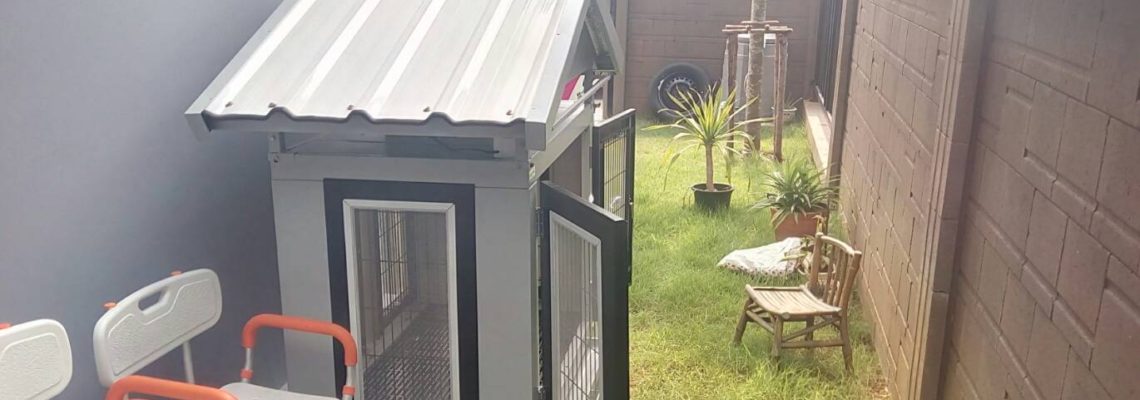 รีวิวบ้านสุนัขไซส์ M สีดำจ้า