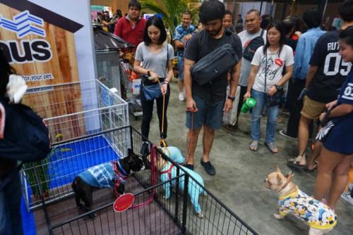 บรรยากาศภายในบูธ